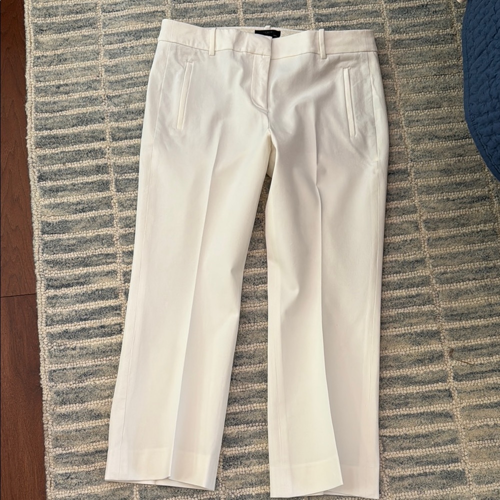 J. Crew Women's Cream Capris